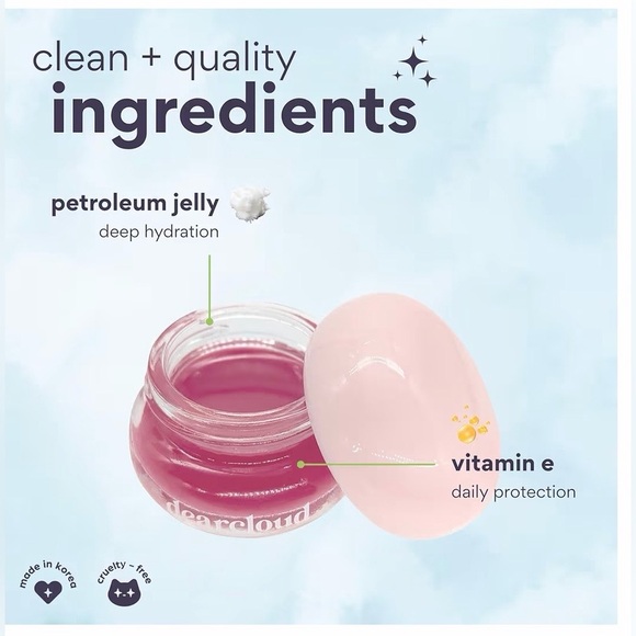 dearcloud Dewy Lip Jam – Hydrating Lip Balm & Gloss - Passion Fruit - Picture 3 of 7